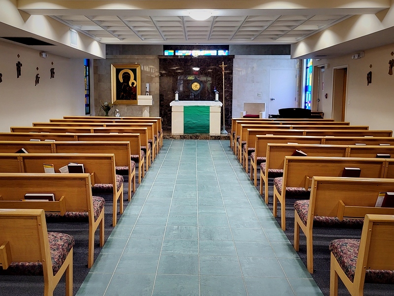 Inside the Chapel