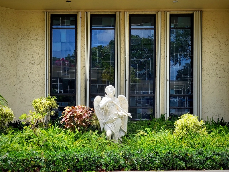 Outside the Church
